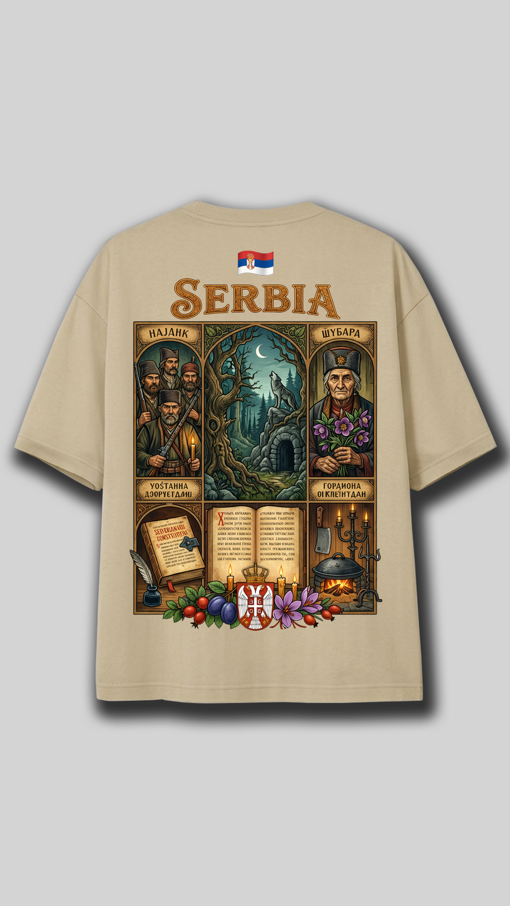 T-Shirt - Serbie