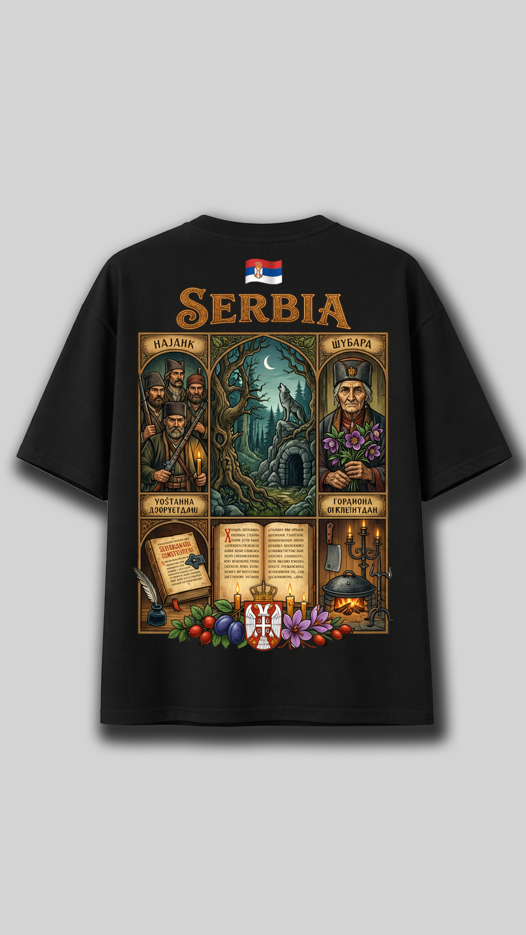 T-Shirt - Serbie